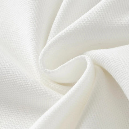 Polo manches longues enfants garçon- Blanc -robes et ensembles pour filles, bébés et garcons - MALOBY