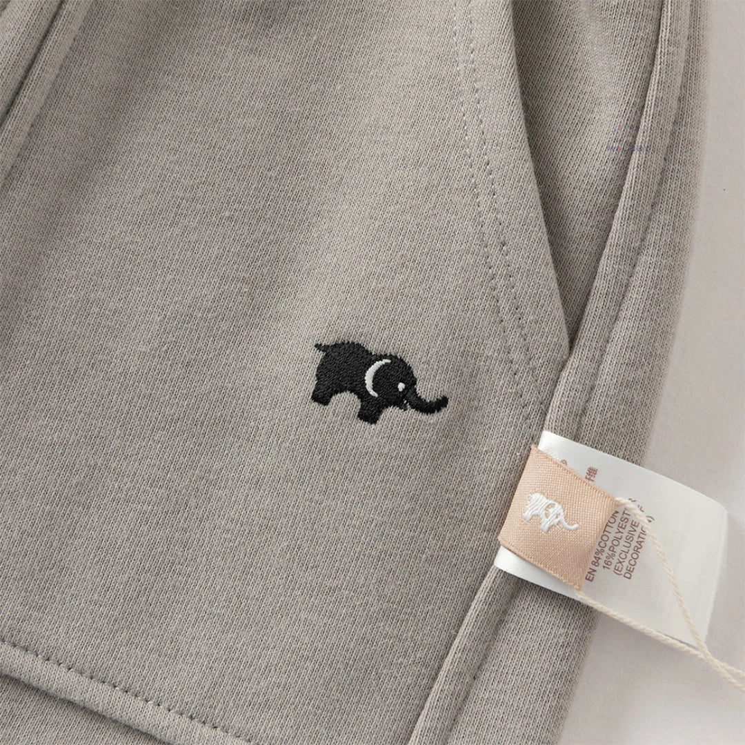 Pantalon Cargo Poches Plaquées enfant garçon- Gris