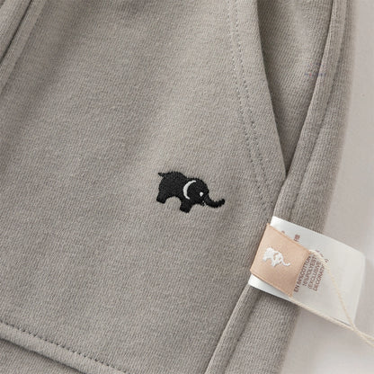 Pantalon Cargo Poches Plaquées enfant garçon- Gris