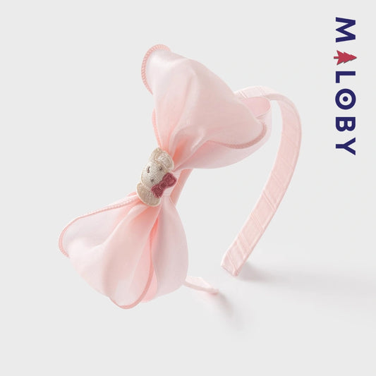 Serre-tête à fleurs enfant fille
