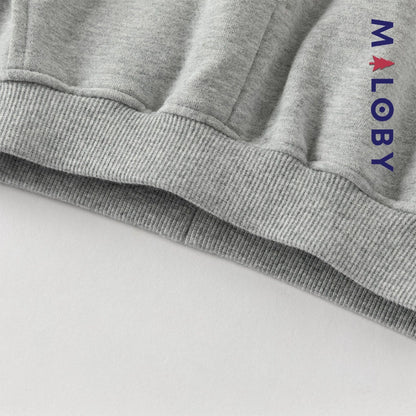 Ensemble 2 pièces sweat-shirt + pantalon enfant fille- Rose -robes et ensembles pour filles, bébés et garcons - MALOBY