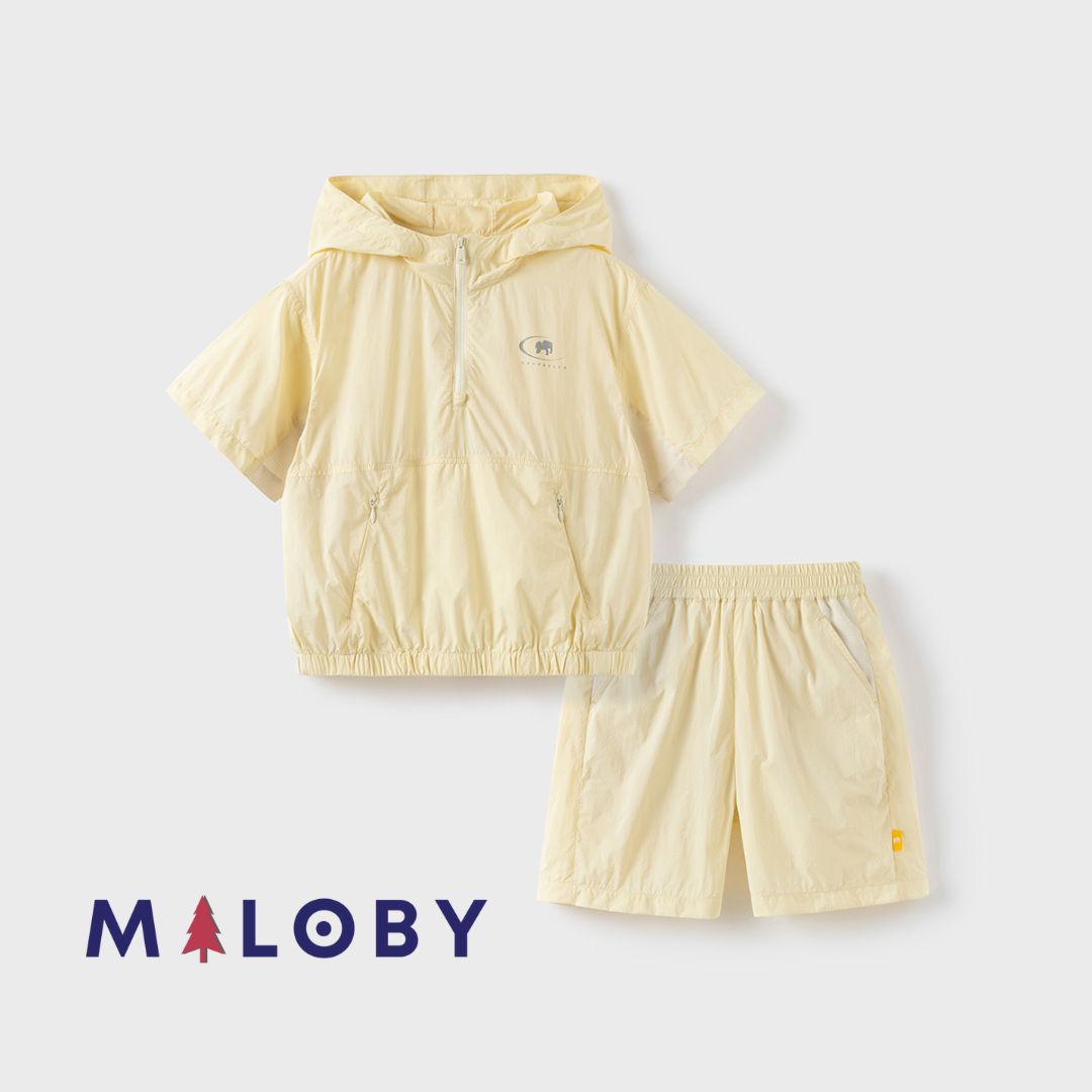 Ensemble 2 Pièces sweat+ short- Garçon -robes et ensembles pour filles, bébés et garcons - MALOBY