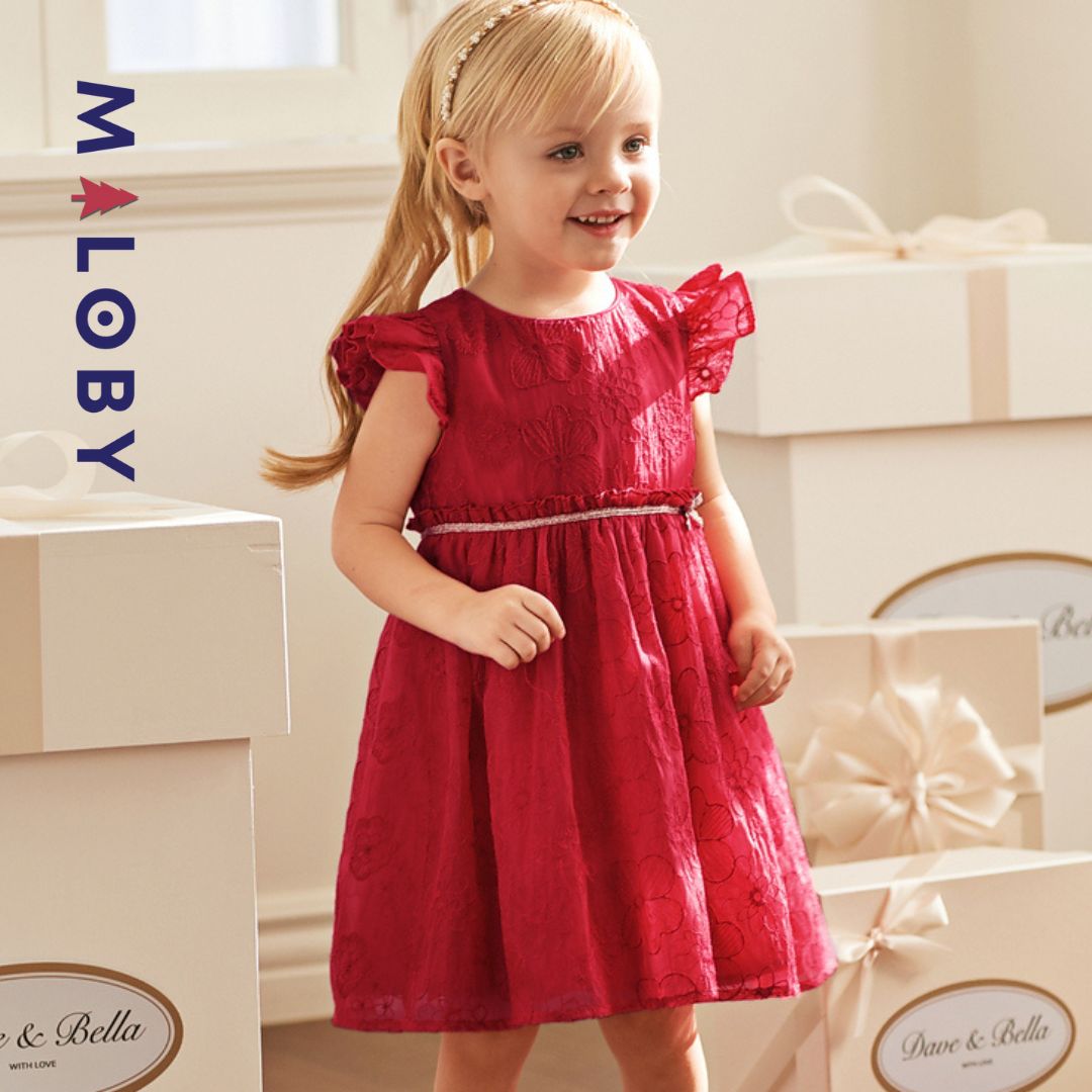 Robe rouge enfant sale