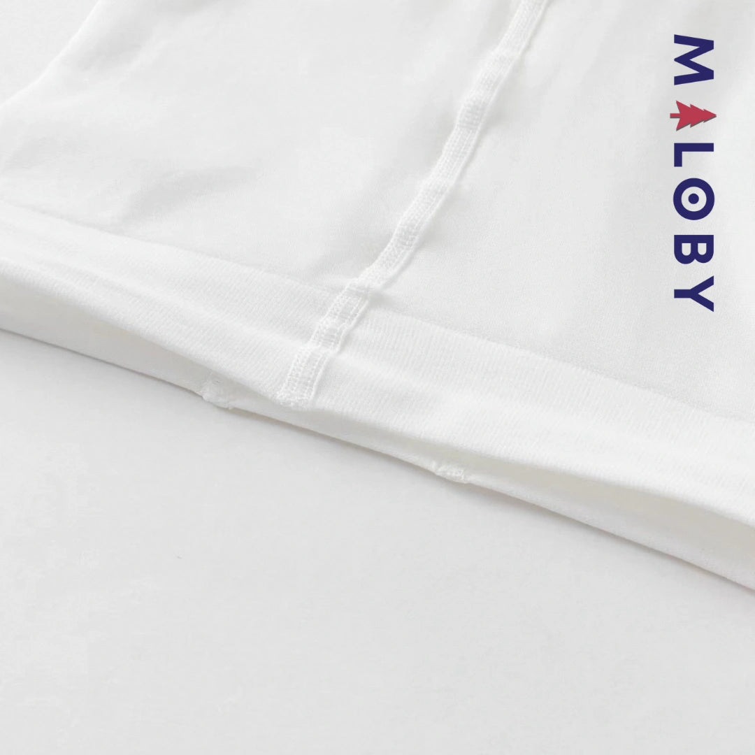 Collant fins motifs nœuds argentés enfant fille -Blanc -robes et ensembles pour filles, bébés et garcons - MALOBY