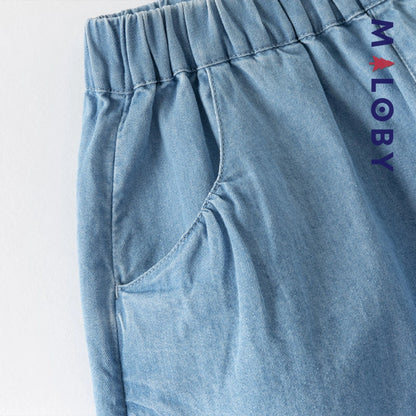 Ensemble été 2 pièces Tunique+Short en pur coton enfant fille- Imprimé