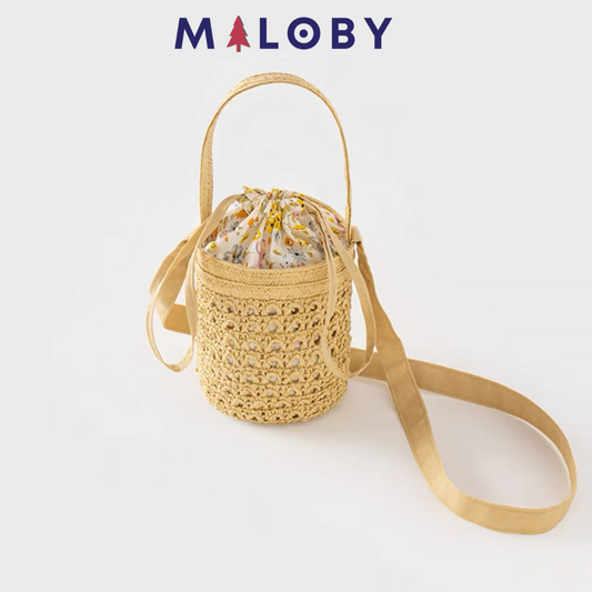 Sac panier Fille- beige -robes et ensembles pour filles, bébés et garcons - MALOBY