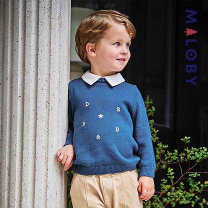 Ensemble habillé 2 pièces enfant garçon - Bleu