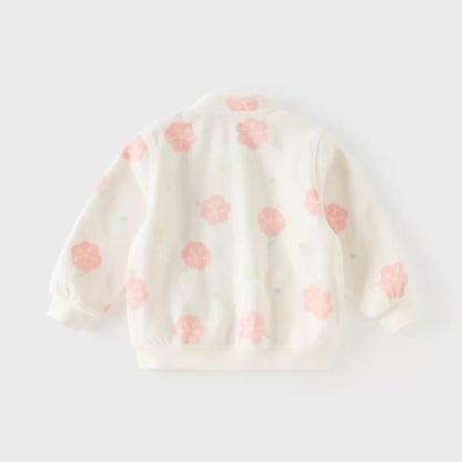 Sweat Polaire à Fermeture Éclair enfant fille -3 Motifs
