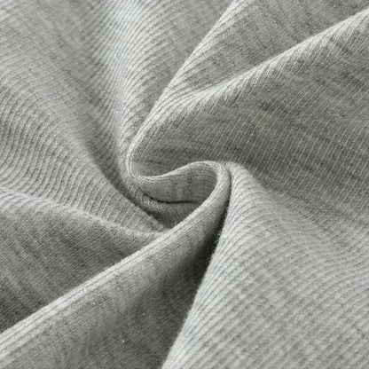 Ensemble sport veste zippée et pantalon évasé enfant fille- Gris chiné
