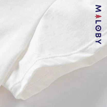 T-shirt d'Eté Hello Ketty enfant fille -Blanc