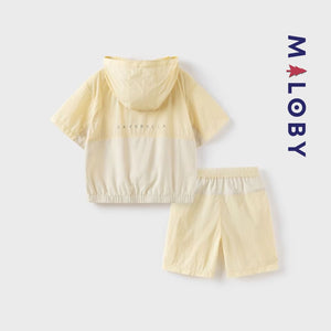 Ensemble 2 Pièces sweat+ short- Garçon -robes et ensembles pour filles, bébés et garcons - MALOBY