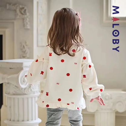 Ensemble 2 pièces sweat + Legging enfant fille- Rose