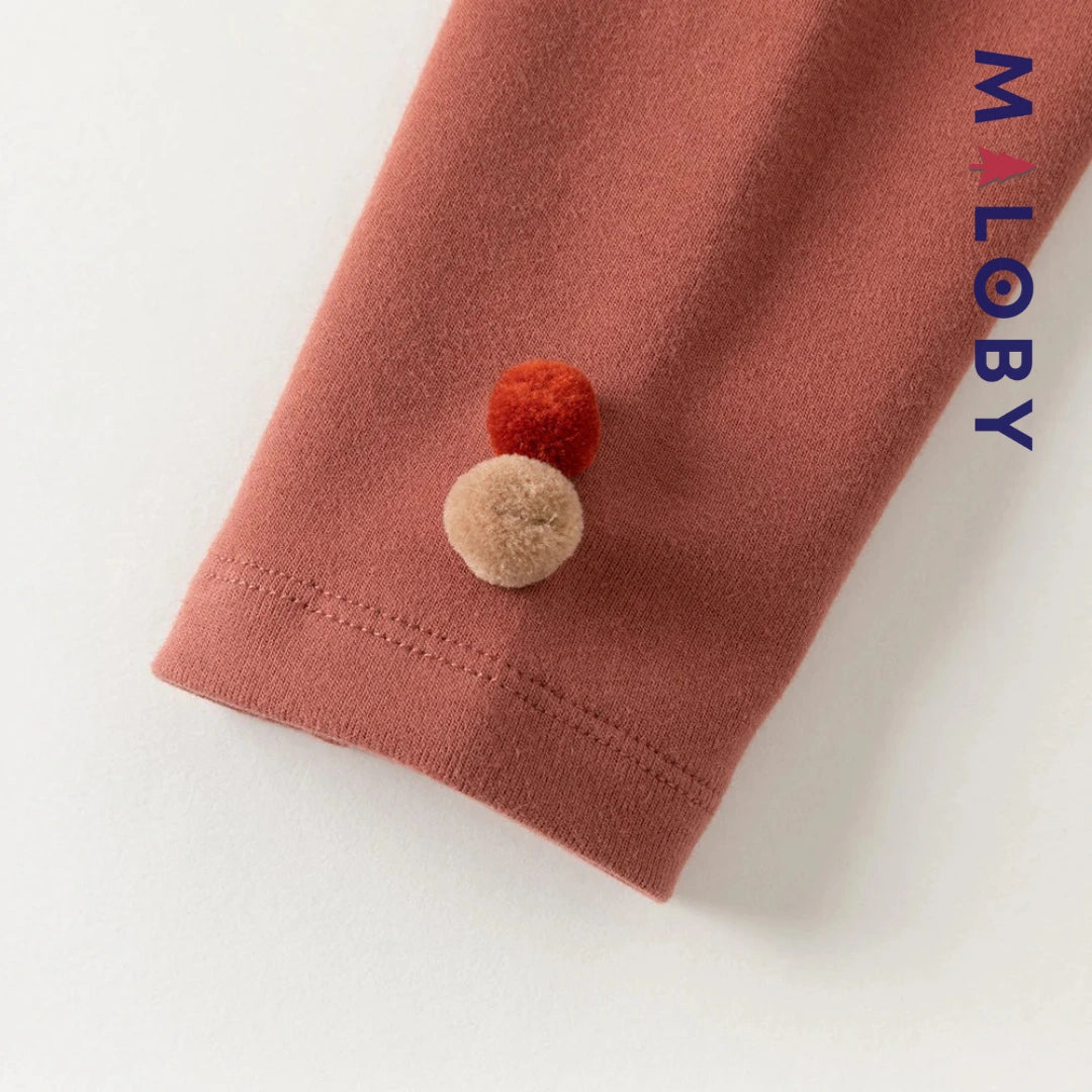 Ensemble 2 pièces blouse + Legging enfant fille- floral