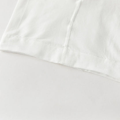 Collants fins à doubles nœuds enfant fille blanc, vêtement enfant maroc - MALOBY