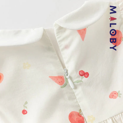 Ensemble été 2 pièces Tunique+Short en pur coton enfant fille- Imprimé