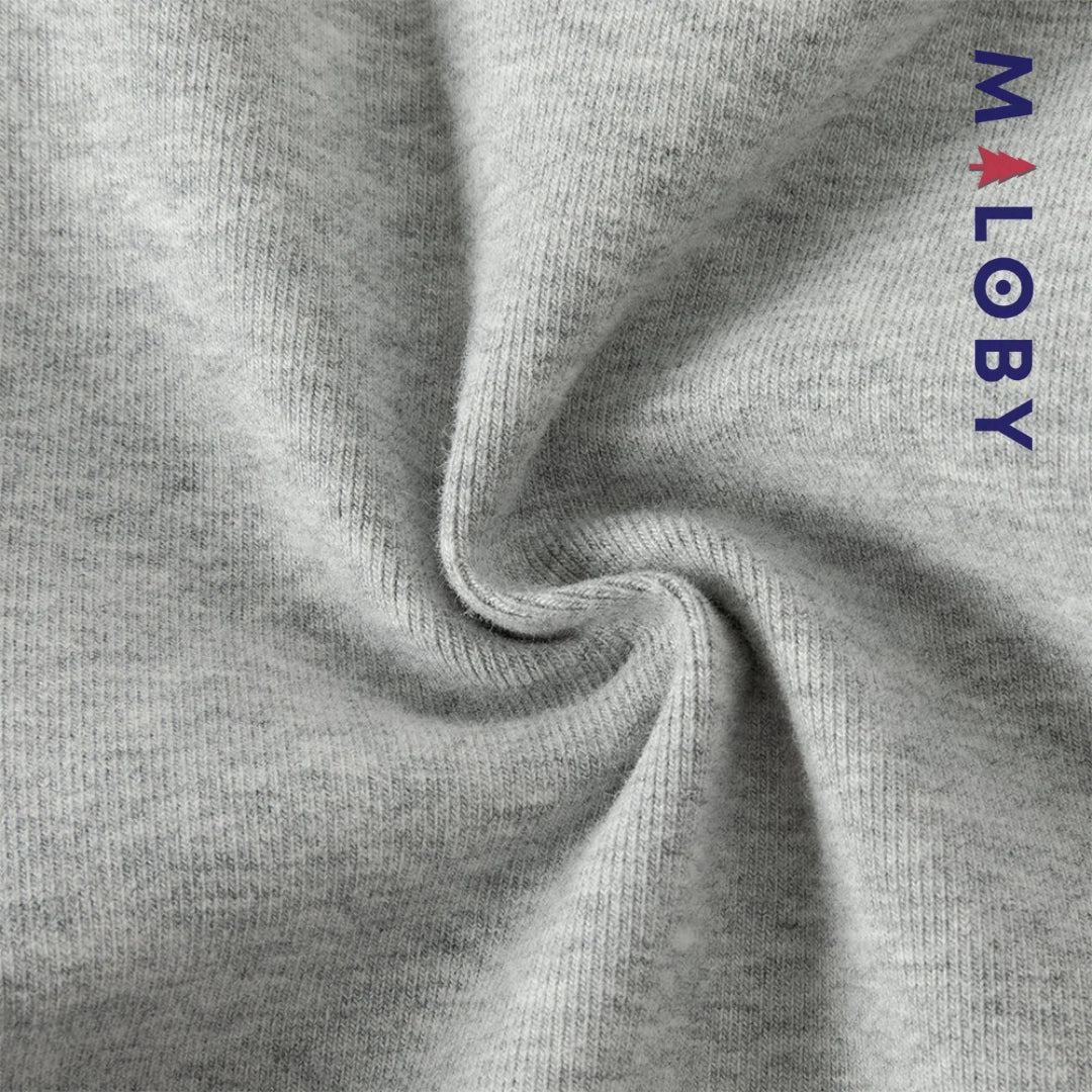 Legging à nœud enfant fille - gris -robes et ensembles pour filles, bébés et garcons - MALOBY