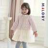 Ensemble cérémonie Robe + veste enfant fille-Rose -robes et ensembles pour filles, bébés et garcons - MALOBY