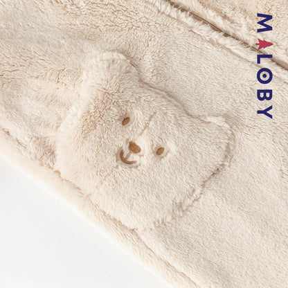 Grenouillère antibactérienne bébé garçon- Beige