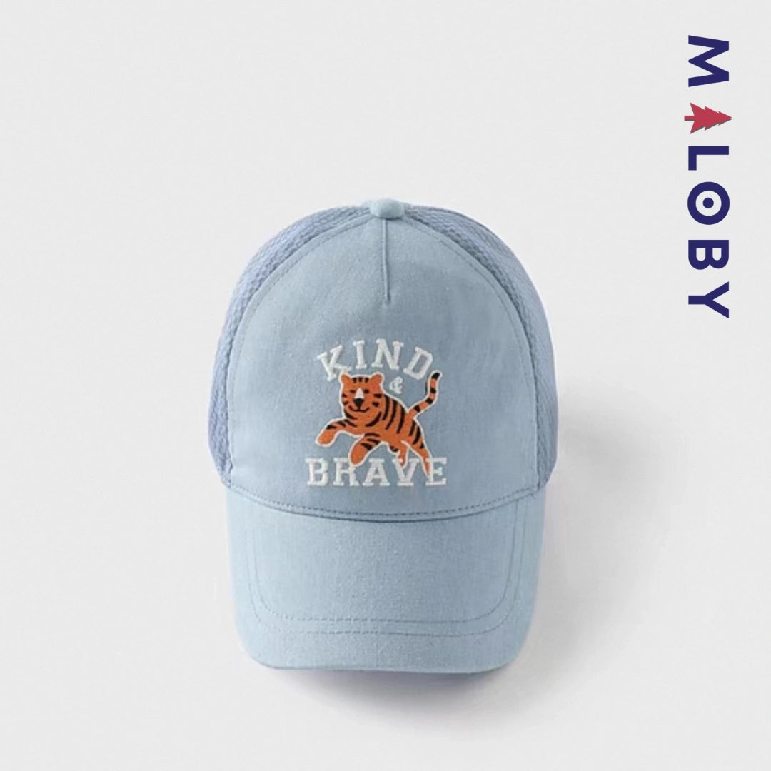 Casquette Kind Brave enfant garçon -bleu