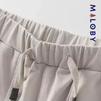 Short sport enfant garçon -Kaki clair