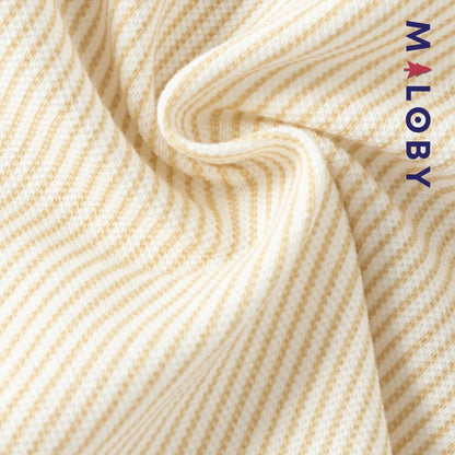Combinaison été à nœud papillon Bébé garçon- Beige