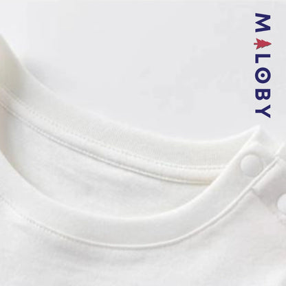 T-shirt d'Eté Hello Ketty enfant fille -Blanc