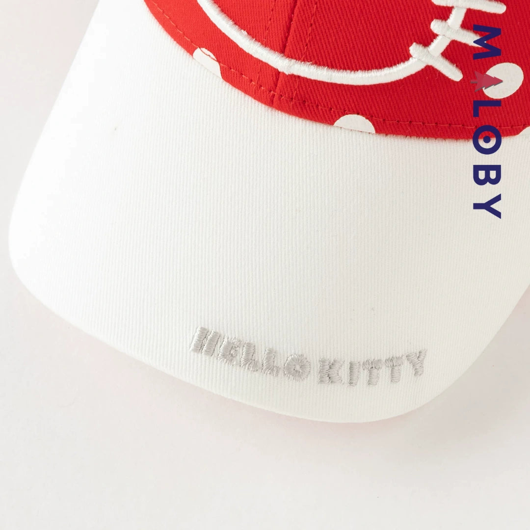 Casquette respirante motif hello Ketty enfant fille -Rouge