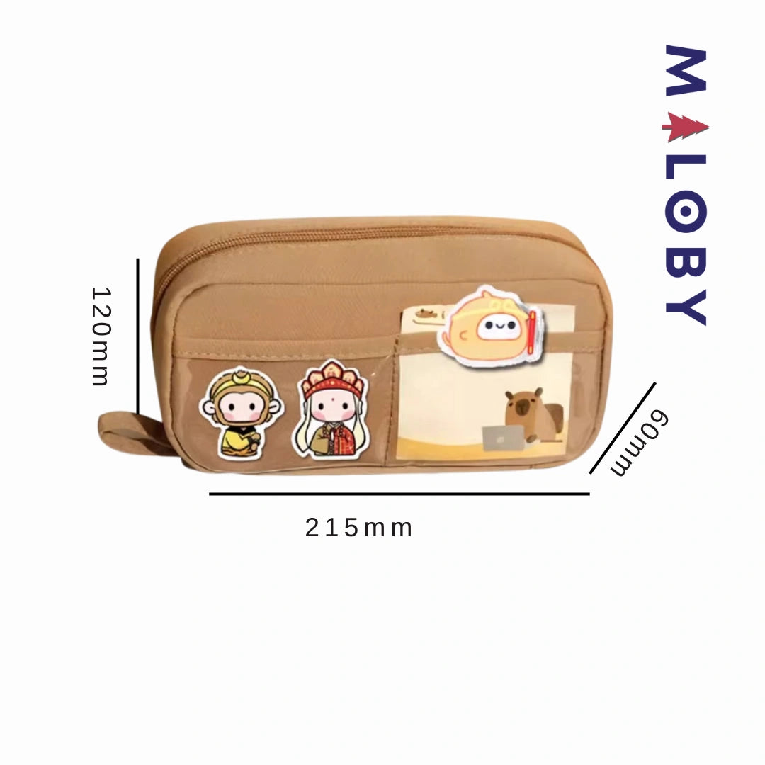 Pack Cartable scolaire + Trousse enfant Garçon - Bleu