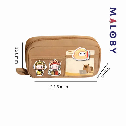 Pack Cartable scolaire + Trousse enfant Garçon - Bleu