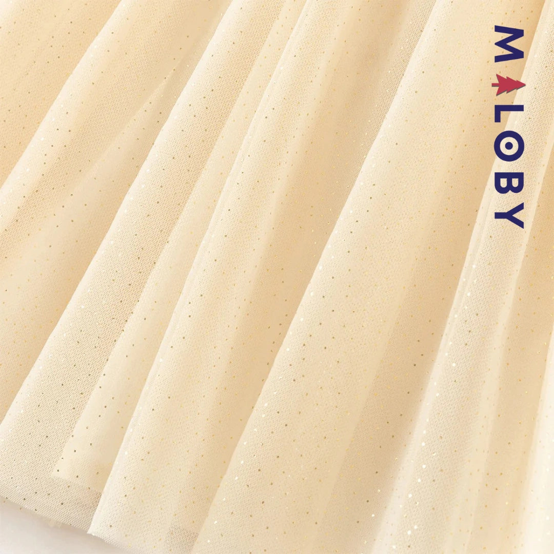 Robe cérémonie  avec Boléro intégré- beige