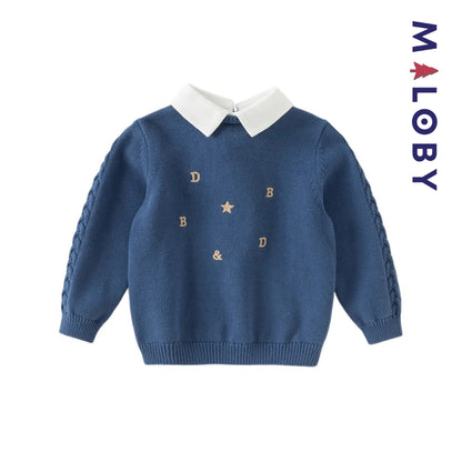 Ensemble habillé 2 pièces enfant garçon - Bleu