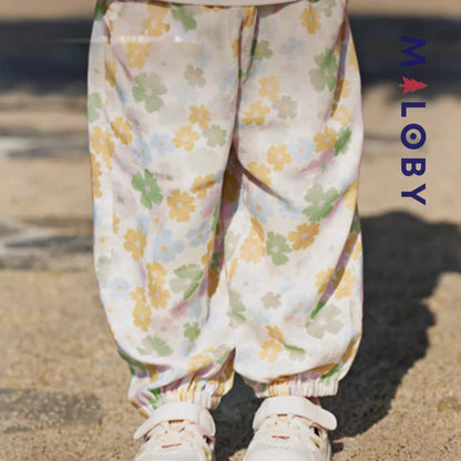 Pantalon fluide enfant fille-  imprimé