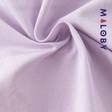 Charger l&#39;image dans la galerie, Robe plissée enfant fille -Blanc/violet -robes et ensembles pour filles, bébés et garcons - MALOBY
