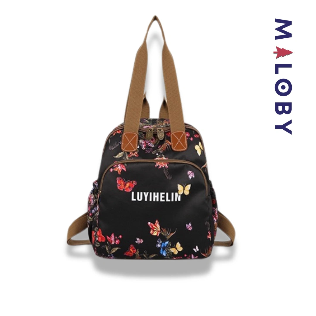 Sac à dos pour étudiante - motifs imprimés
