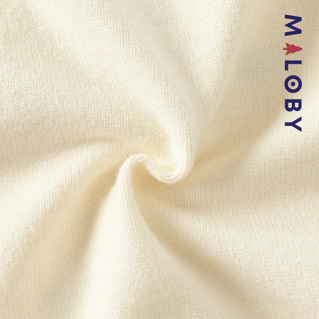Robe cérémonie en maille enfant fille -Beige -robes et ensembles pour filles, bébés et garcons - MALOBY