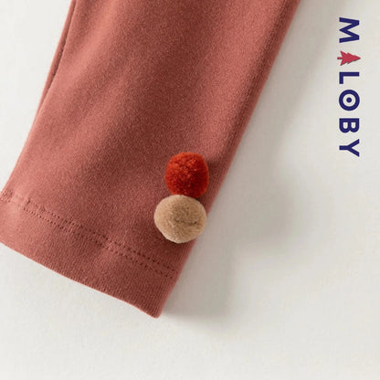 Ensemble 2 pièces blouse + Legging enfant fille- floral