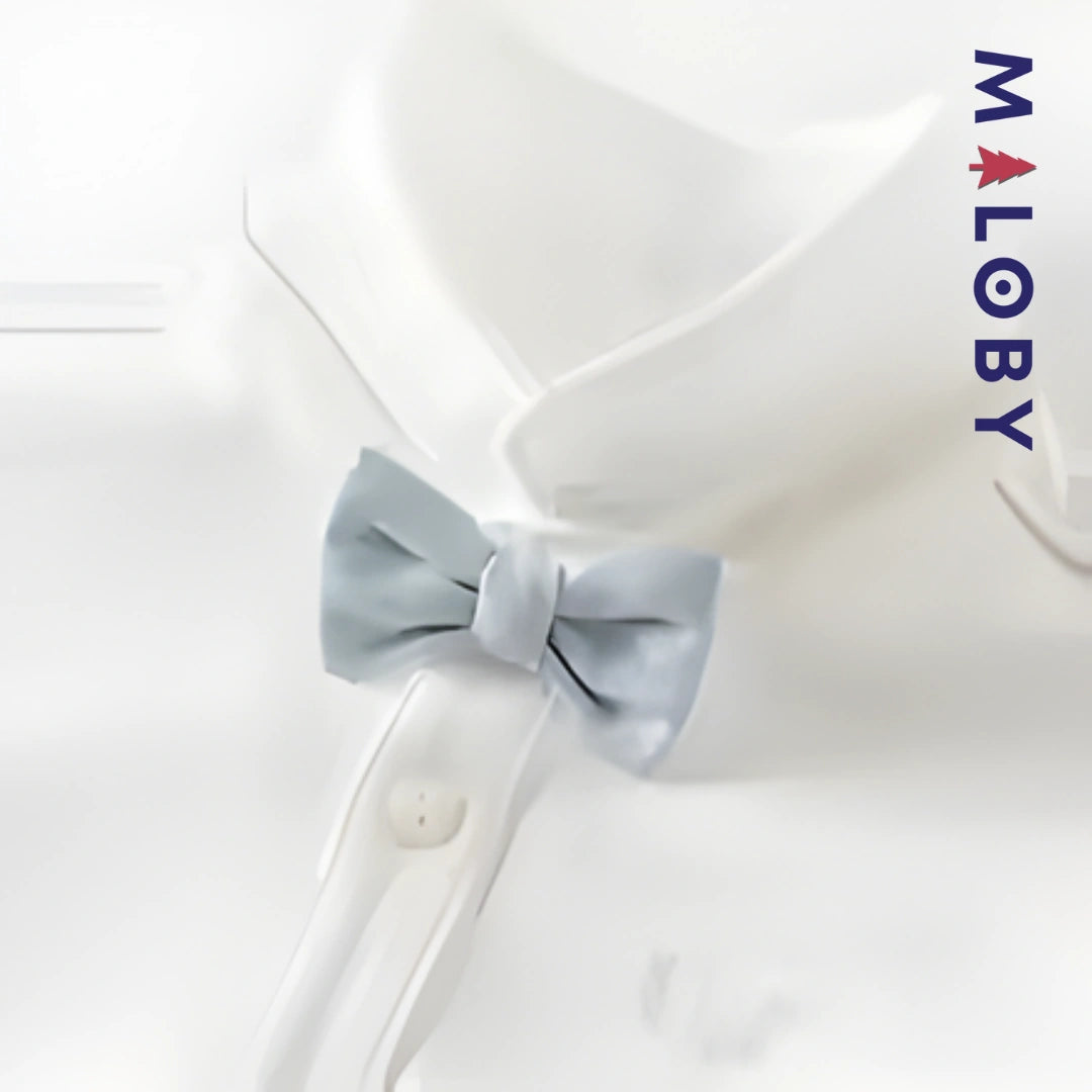 Chemise à nœud papillon enfant garçon -Blanc -robes et ensembles pour filles, bébés et garcons - MALOBY