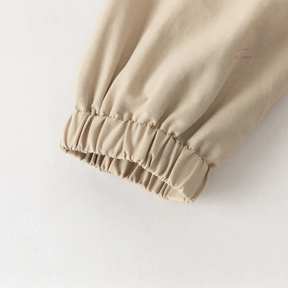 Veste à Capuche Coupe-Vent Casual enfant Garçon - beige