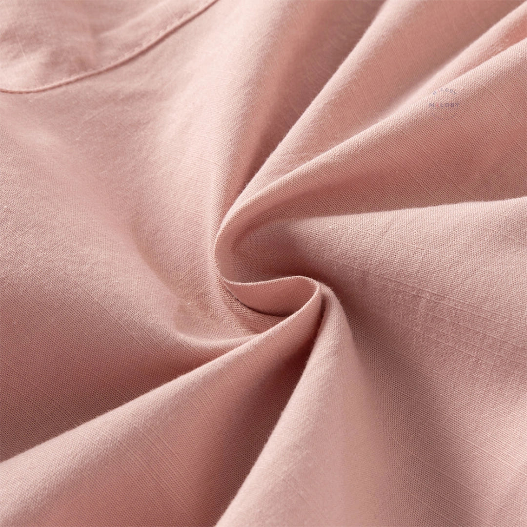 Pantalon carotte décontracté enfant fille rose, vêtement enfant maroc - MALOBY