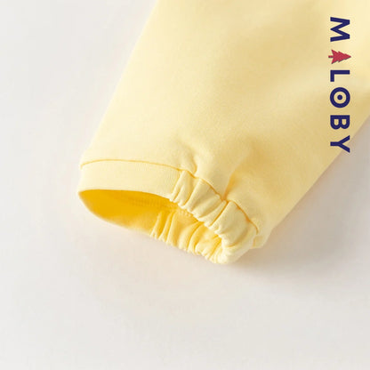 Ensemble tunique & legging enfant fille- Jaune