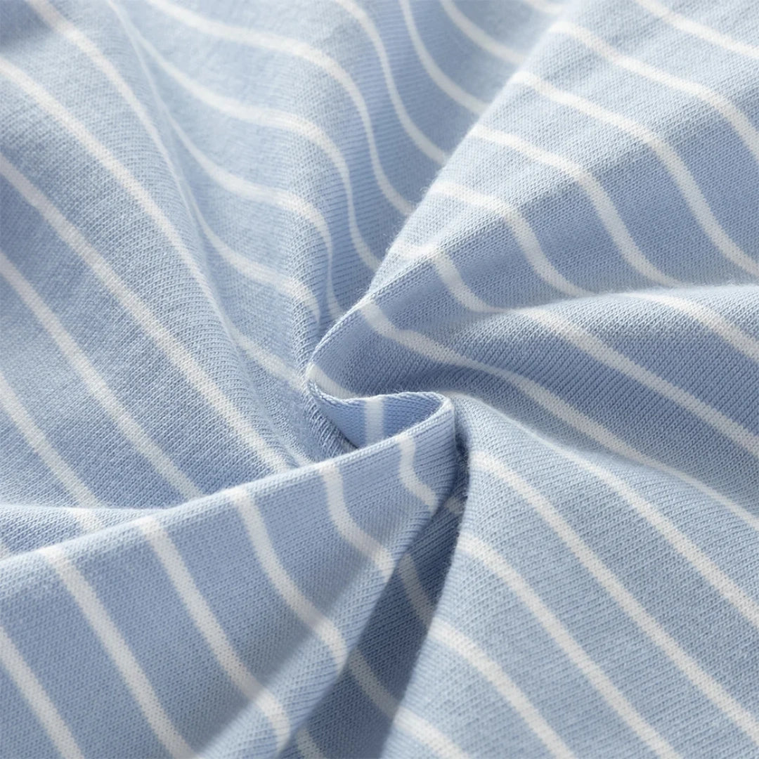 Salopette rayée bébé garçon bleu, vêtement bébé maroc - MALOBY