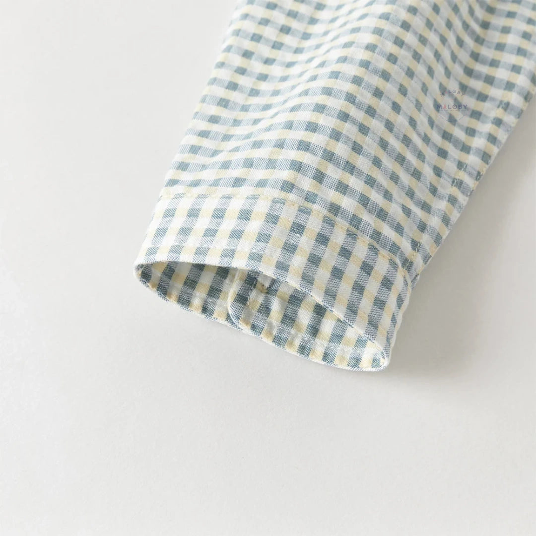Ensemble 2 pièces chemise+pantalon enfant garçon- Carreaux