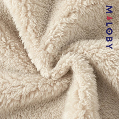 Veste sans manches en peluche enfant fille- Rose