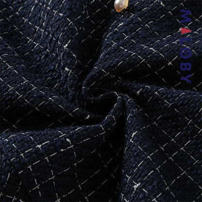 Robe à carreaux effet 2 en 1 enfant fille- bleu -robes et ensembles pour filles, bébés et garcons - MALOBY