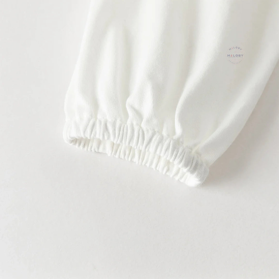 Robe bi-matière motif Papillons 🦋 enfant fille- Marine