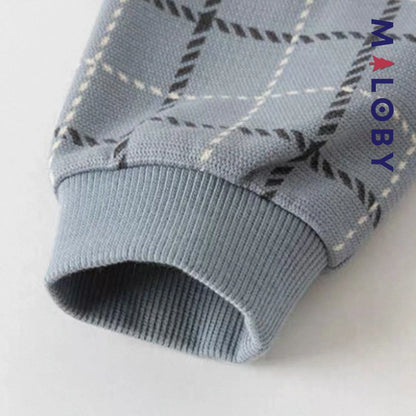 Ensemble habillé cardigan+pantalon enfant garçon - bleu