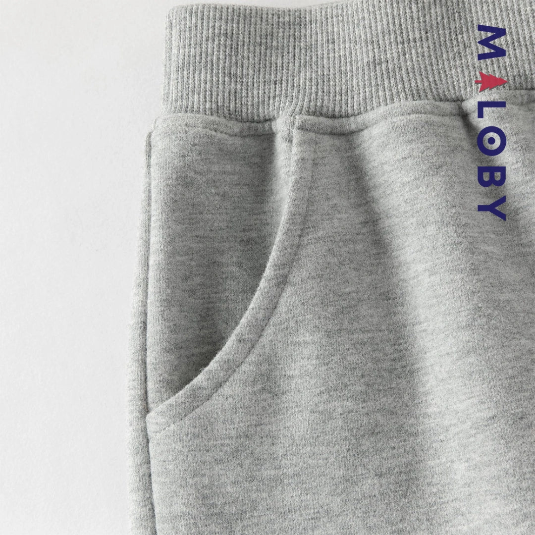 Ensemble 2 pièces sweat-shirt + pantalon enfant fille- Rose -robes et ensembles pour filles, bébés et garcons - MALOBY