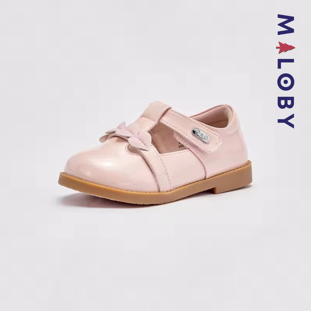 Ballerines Salomés enfant fille - Rose -robes et ensembles pour filles, bébés et garcons - MALOBY