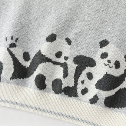 Pull sans manches en coton tricoté enfant garçon gris, vêtement enfant maroc - MALOBY