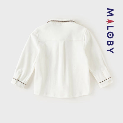 Ensemble cérémonie à carreaux enfant garçon - marine -robes et ensembles pour filles, bébés et garcons - MALOBY